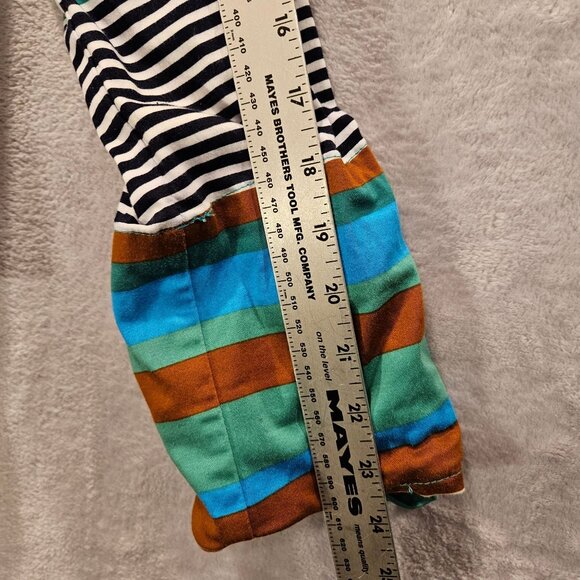 LAL cotton jacket Womens L Colorful beachy boho zip fun festive Colorful hippie - Picture 10 of 16